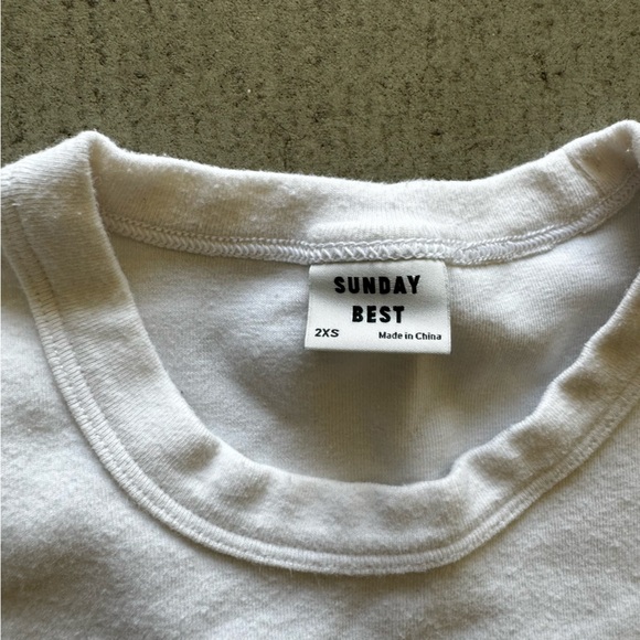 Artizia Sunday best / BestHug Little Ribbed T-Shirt fine-ribbed crewneck t-shirt - Picture 4 of 10